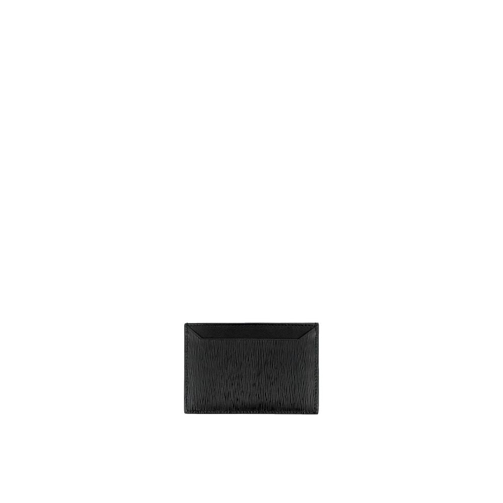 Prada Black Saffiano Leather Card Holder