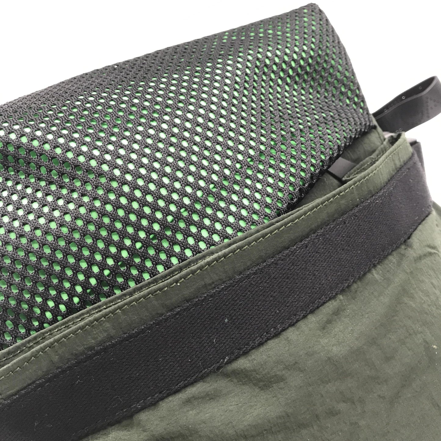 Green Nylon Body Bag Waist Bag