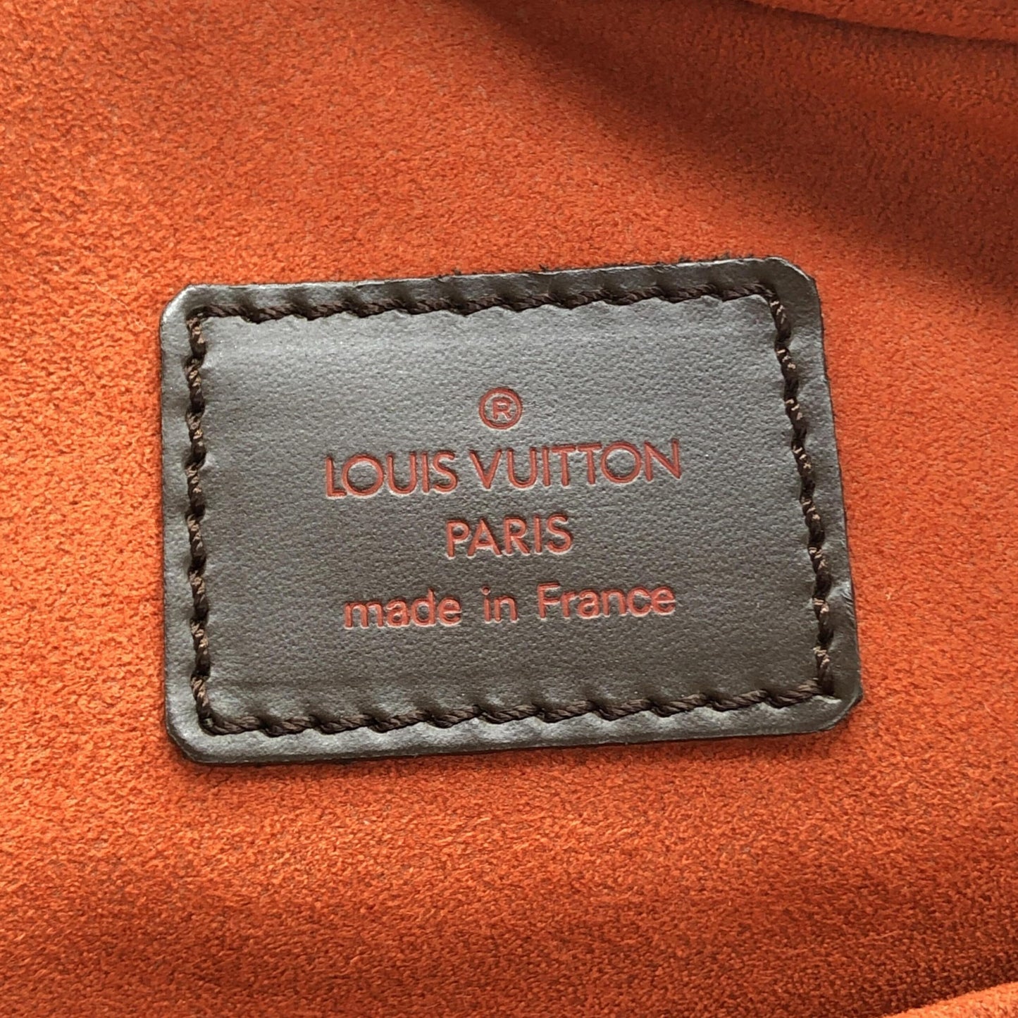 Sarria Horizontal Damier Ebene Top Handle Bag