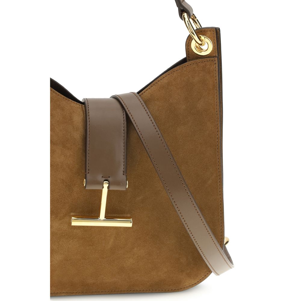 Brown Calf Leather Bos Taurus Shoulder Bag