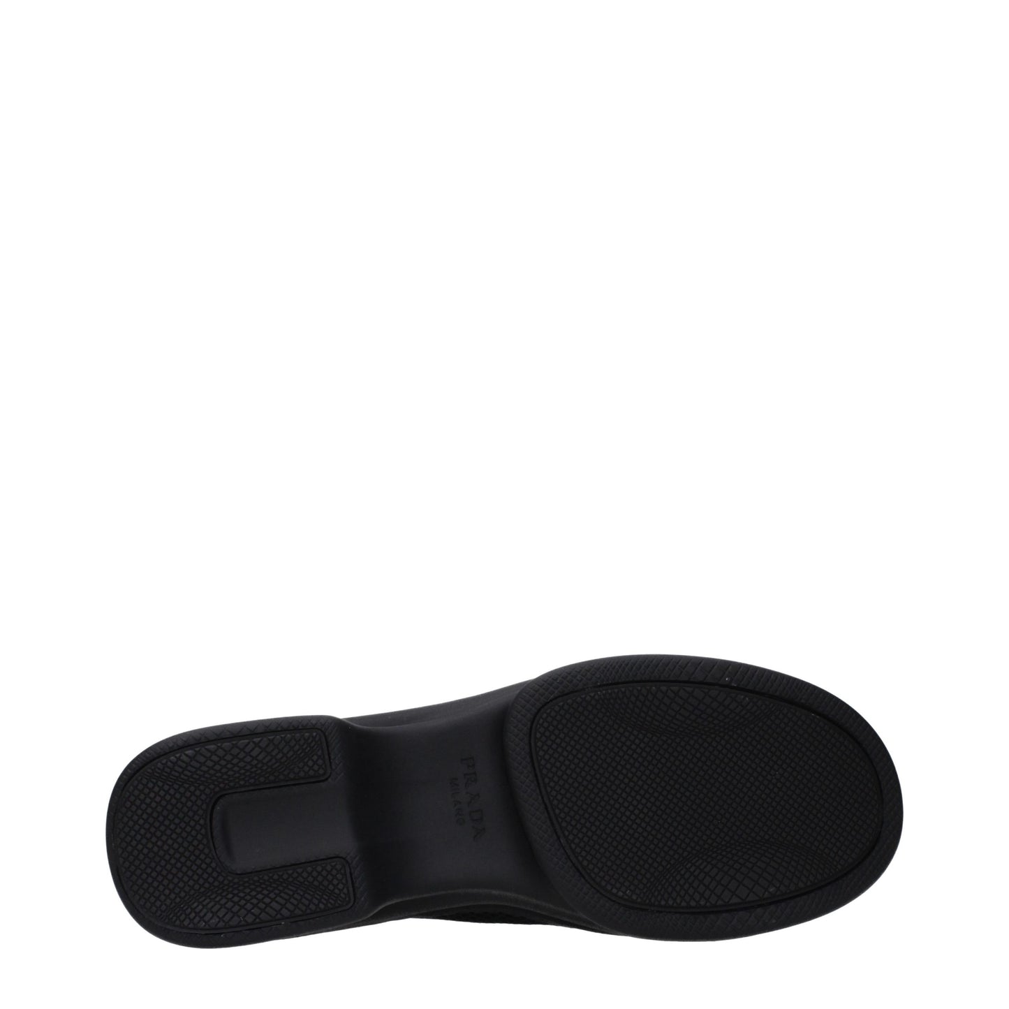 Prada Black Fabric Low-Top Sneakers