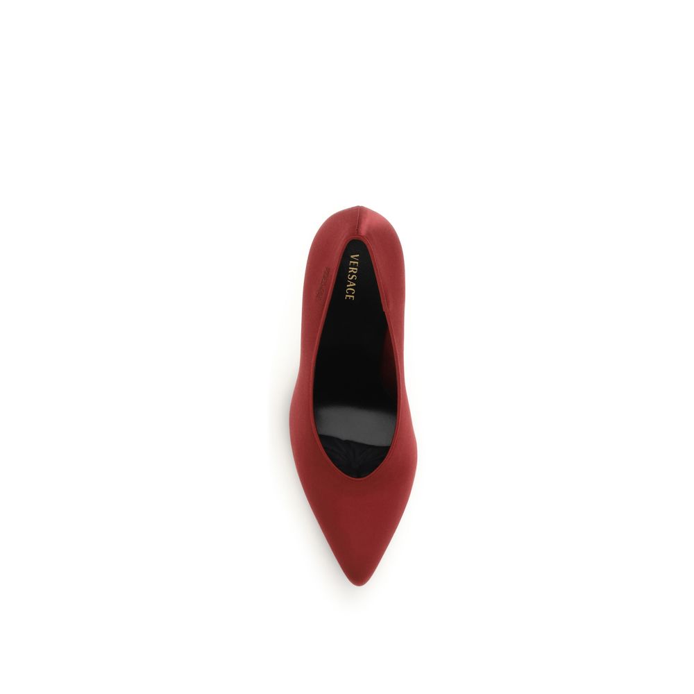 Multicolor Viscose High Heel Pumps
