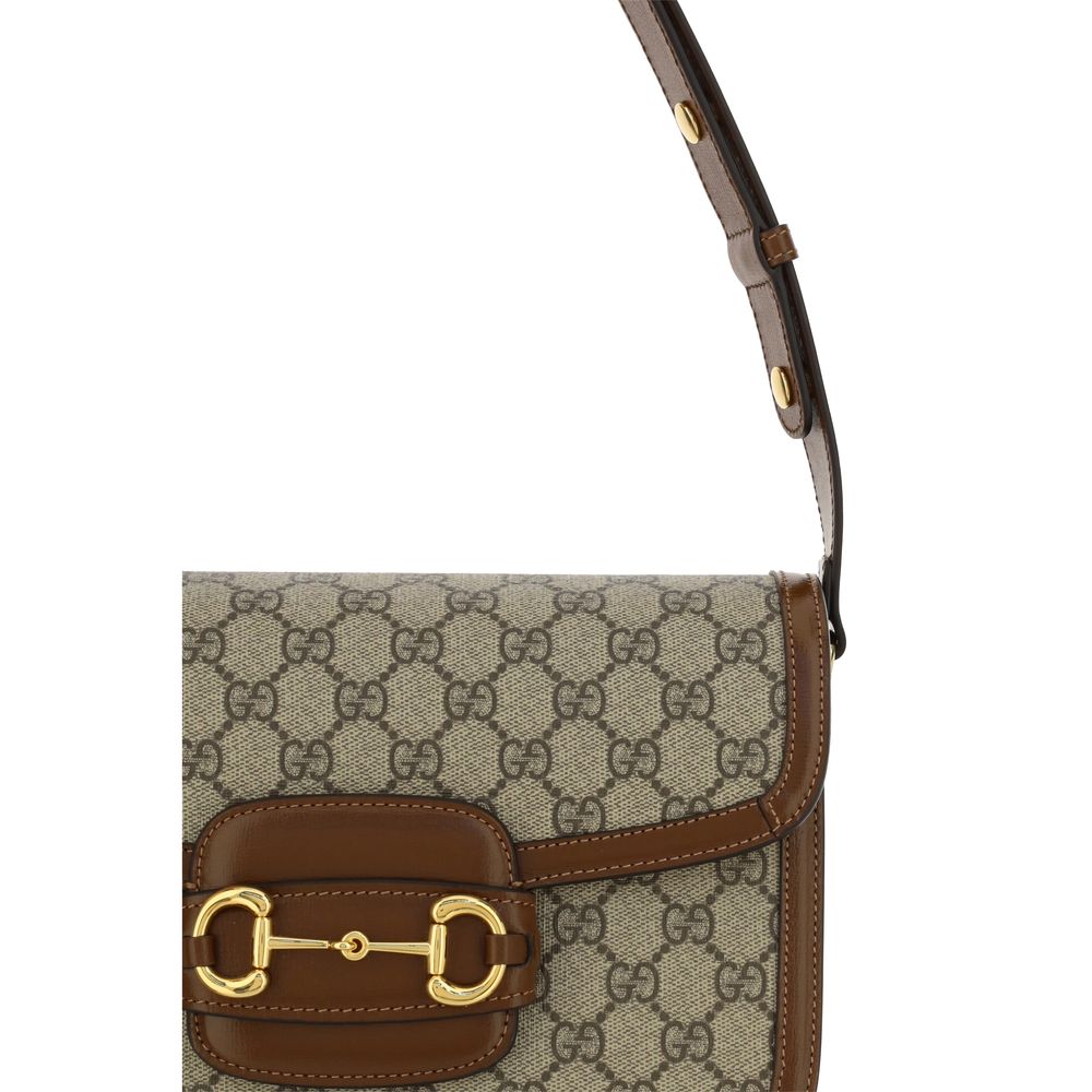 Gucci Horsebit 1955 GG Supreme Shoulder Bag