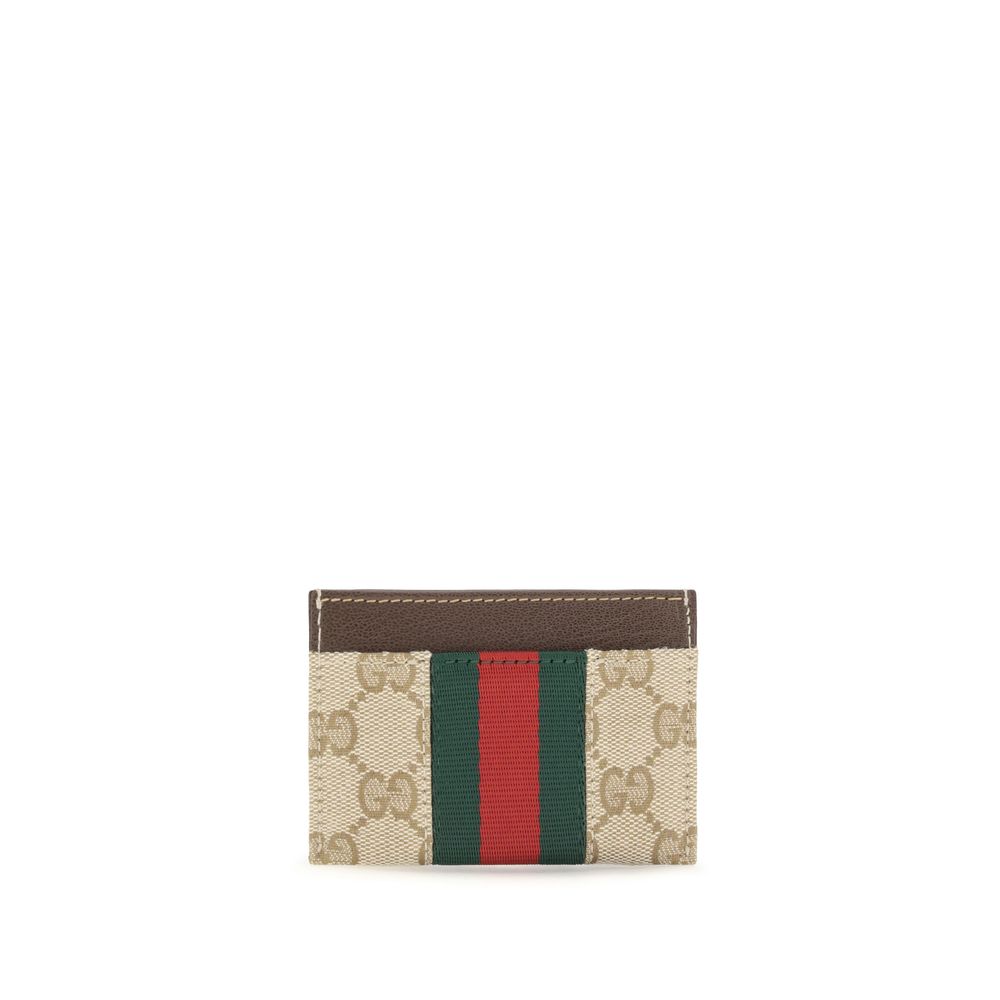 Gucci 1955 Horsebit GG Supreme Canvas Card Holder