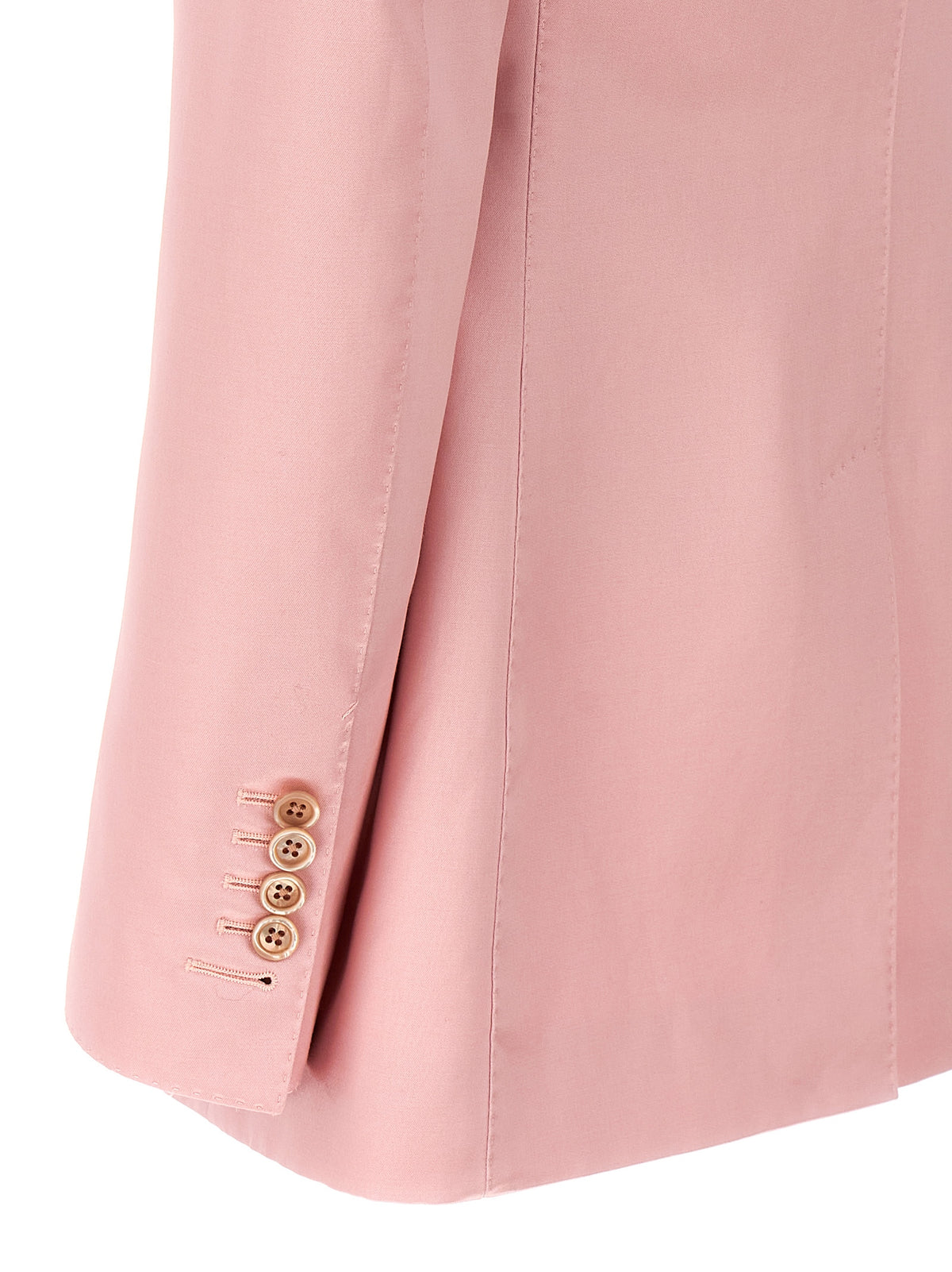 Tom Ford Pink Duchesse Double-Breasted Blazer