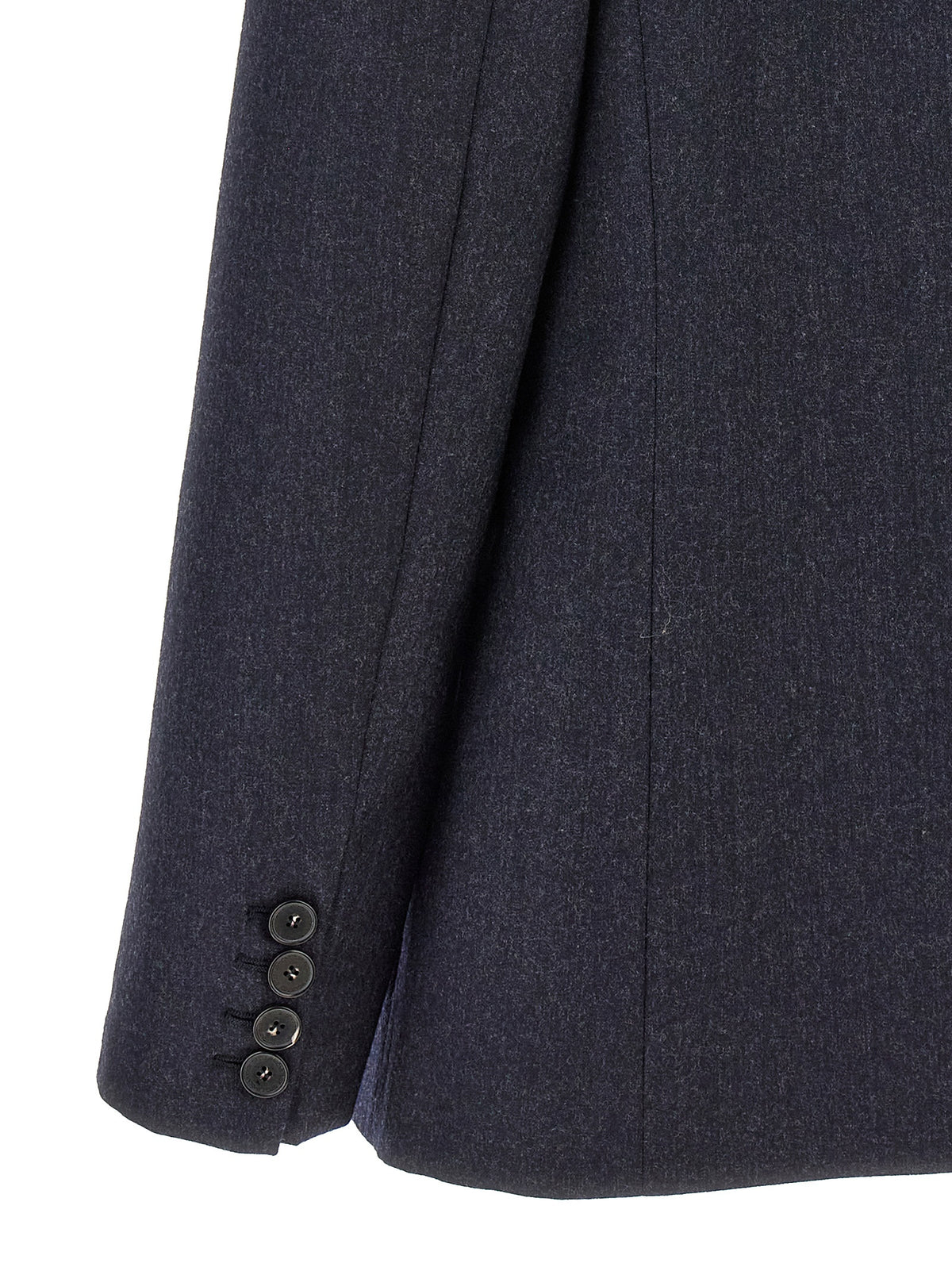 Stella McCartney Blue Wool Flannel Blazer