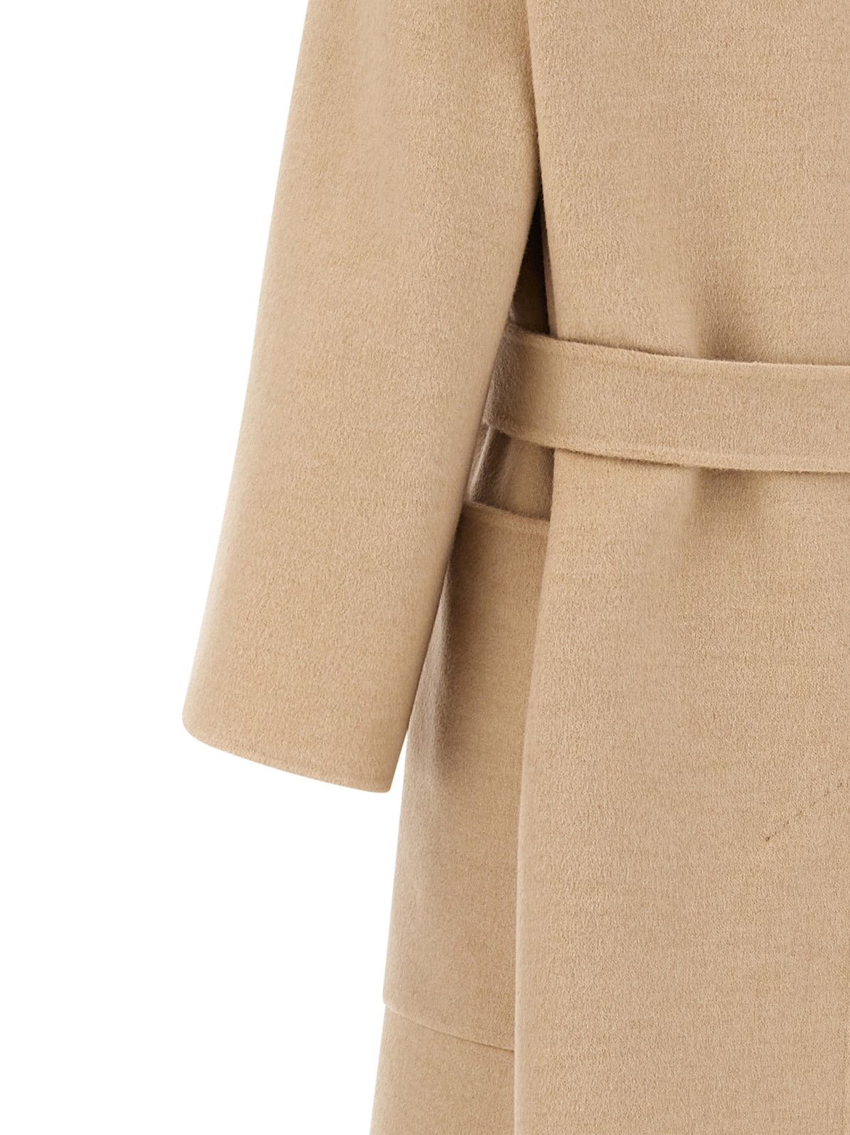 Max Mara Vezzoso Beige Wool Coat