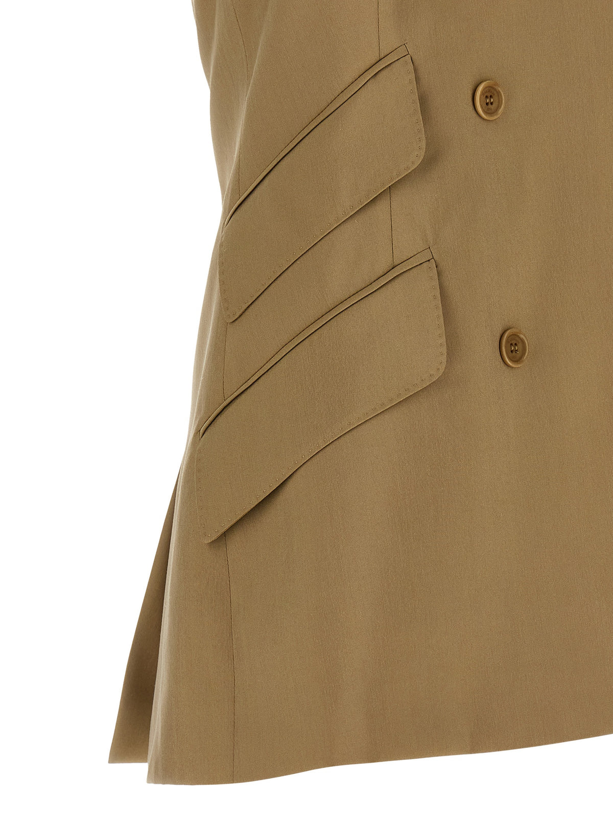 Max Mara MxsNuraghe Wool and Silk Vest