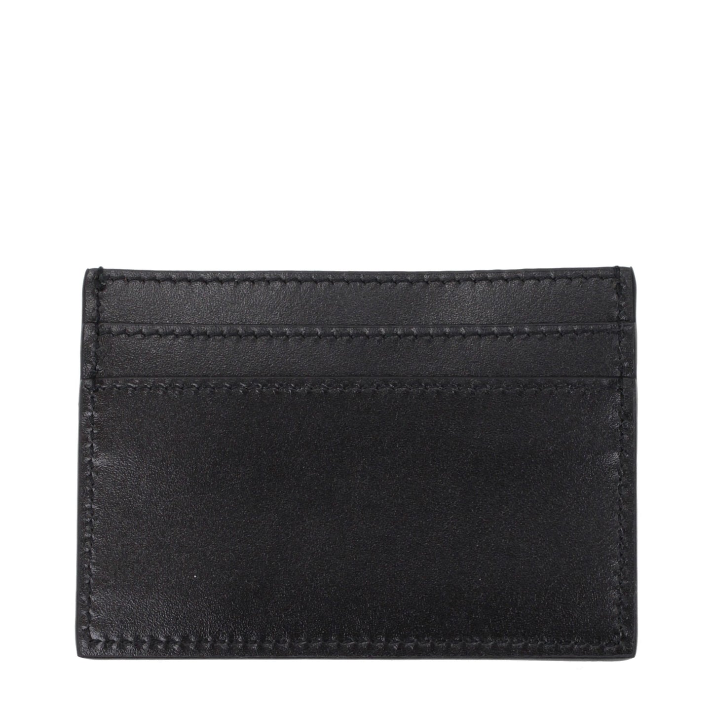 Versace Medusa Head Black Leather Card Holder
