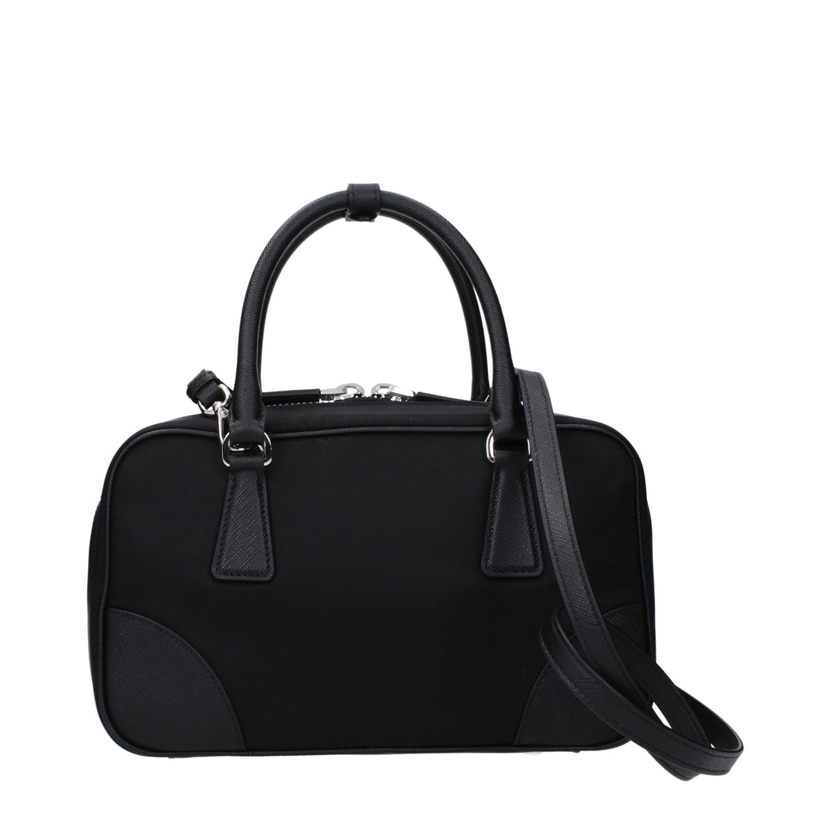 Prada Re-Edition 2005 Black Sequined Shoulder Bag