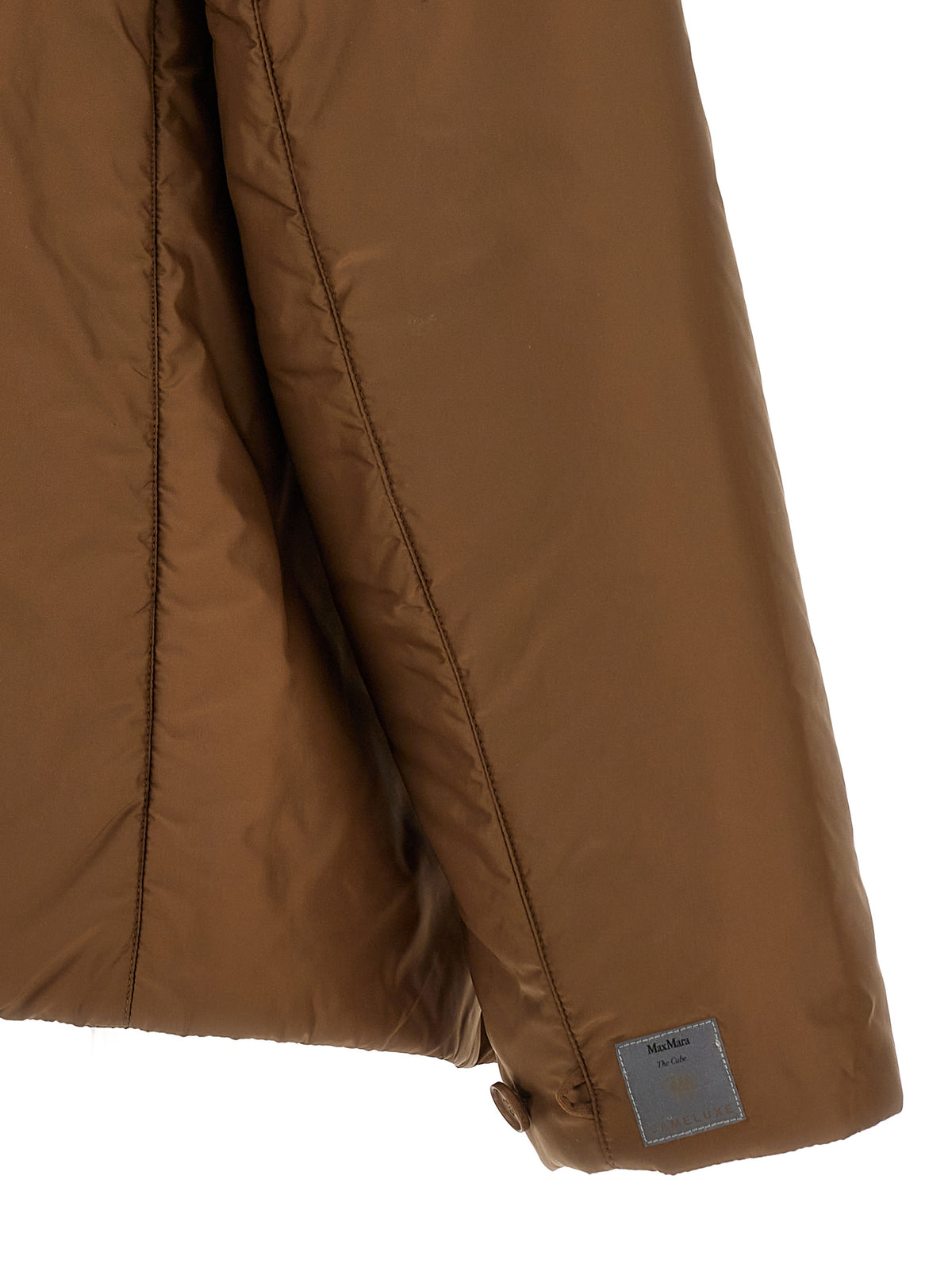 Max Mara The Cube Greenh Brown Short Jacket