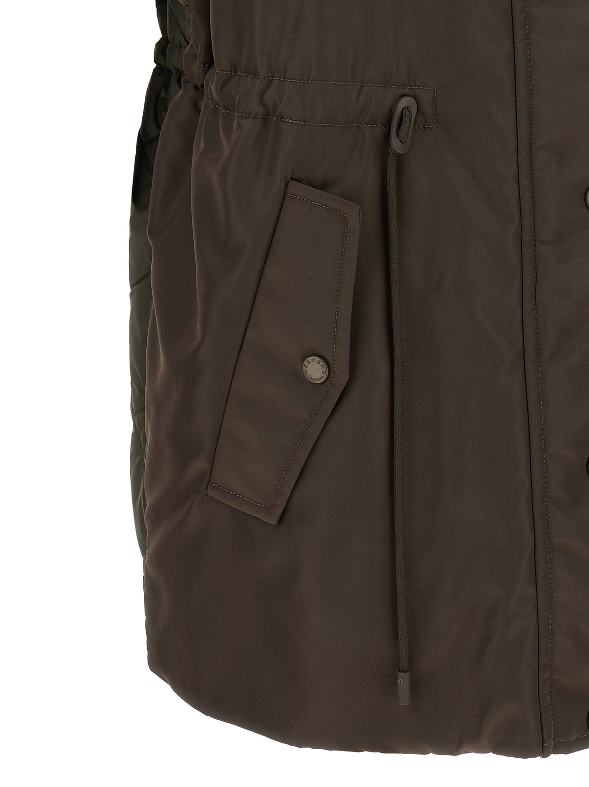 Weekend Max Mara Orgiano Brown Padded Vest