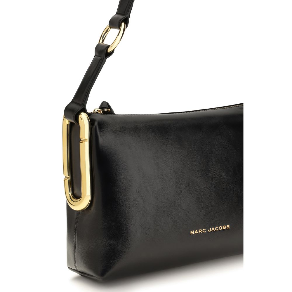 Marc Jacobs Juliette Messenger Black Calf Leather Shoulder Bag