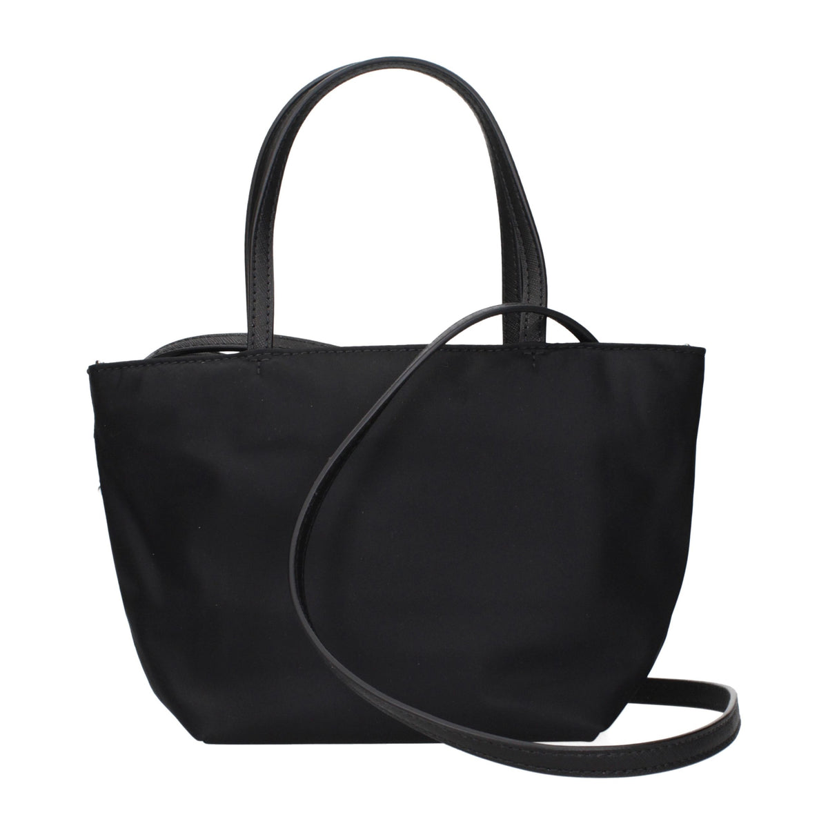 Tory Burch Piper Black Nylon Mini Tote Bag