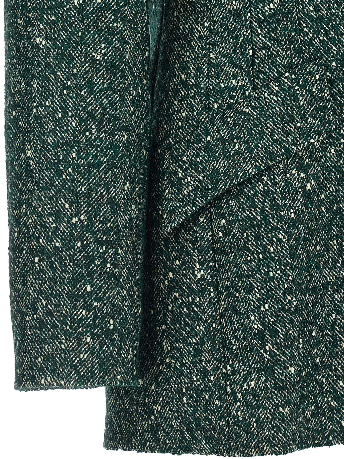 Max Mara Studio Green Civada Wool-Blend Blazer