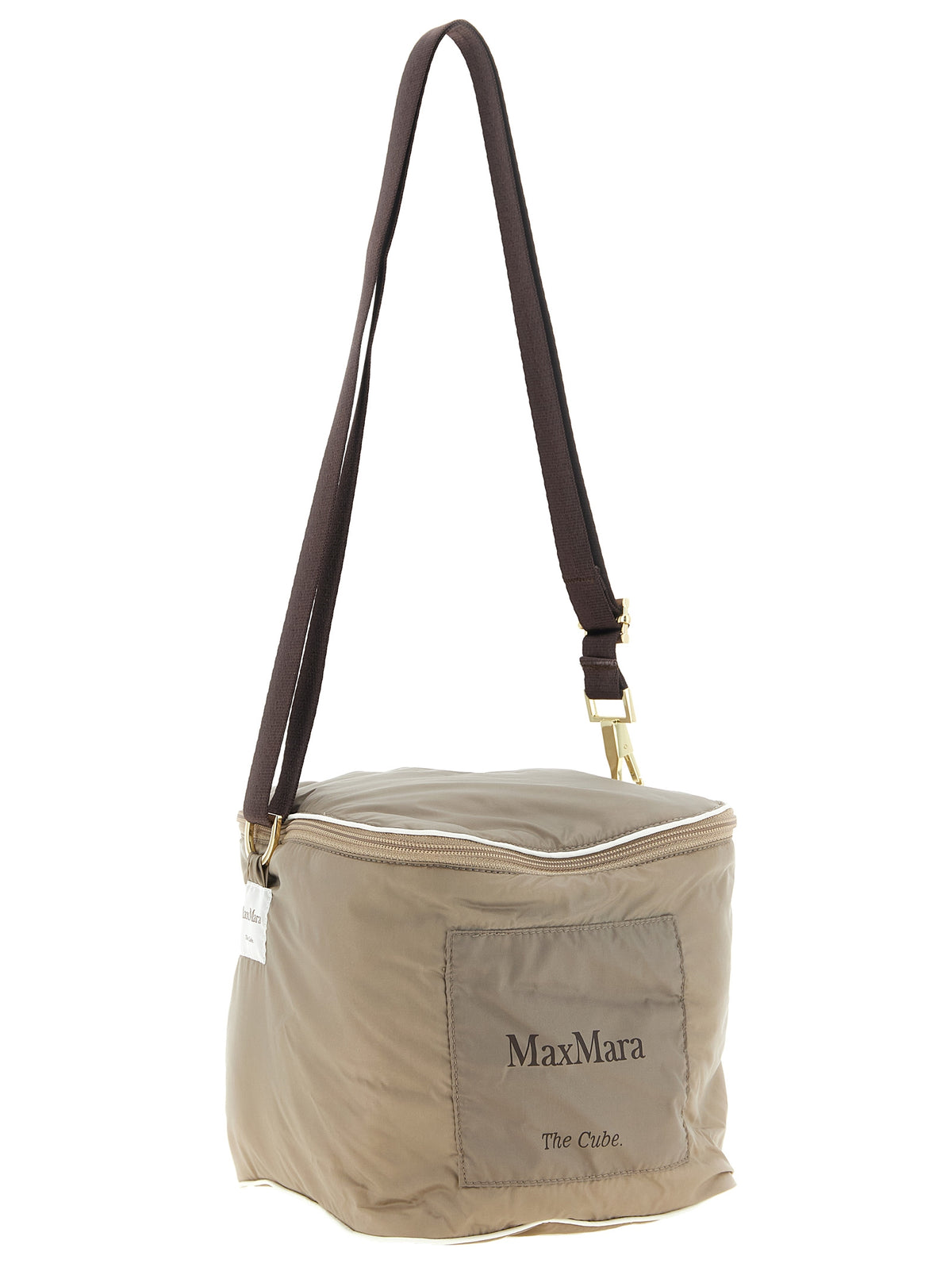 Max Mara The Cube Tregic Beige Iridescent Vest