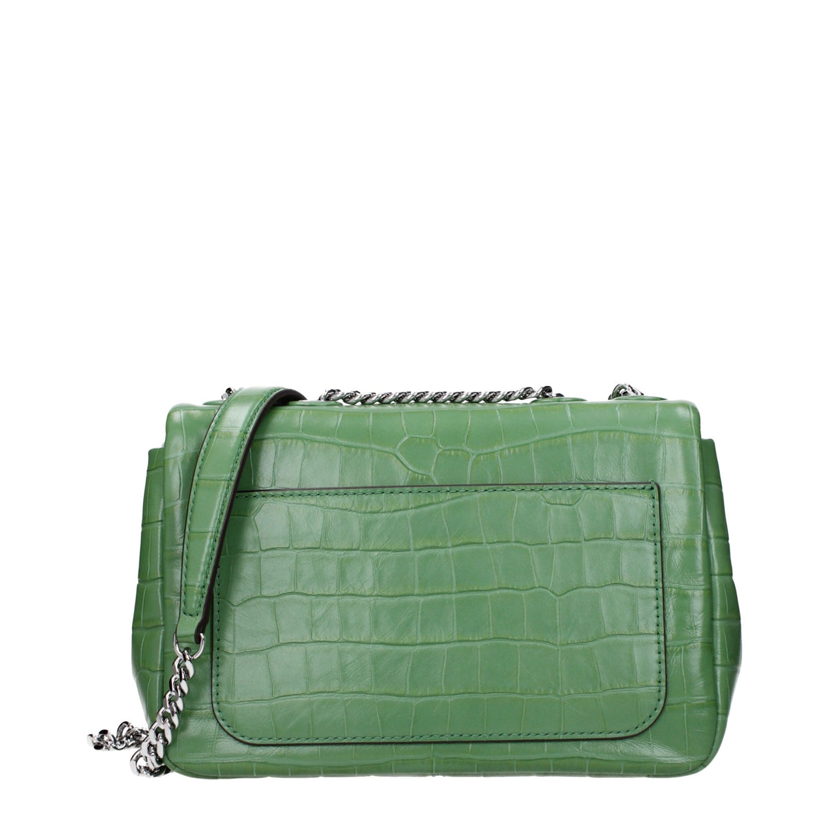 Green Leather Shoulder Bag