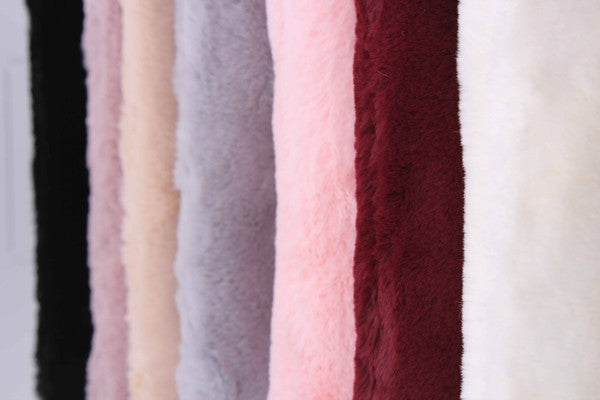 Chic Faux Fur Evening Clutch Bag - Undeniably LUXE