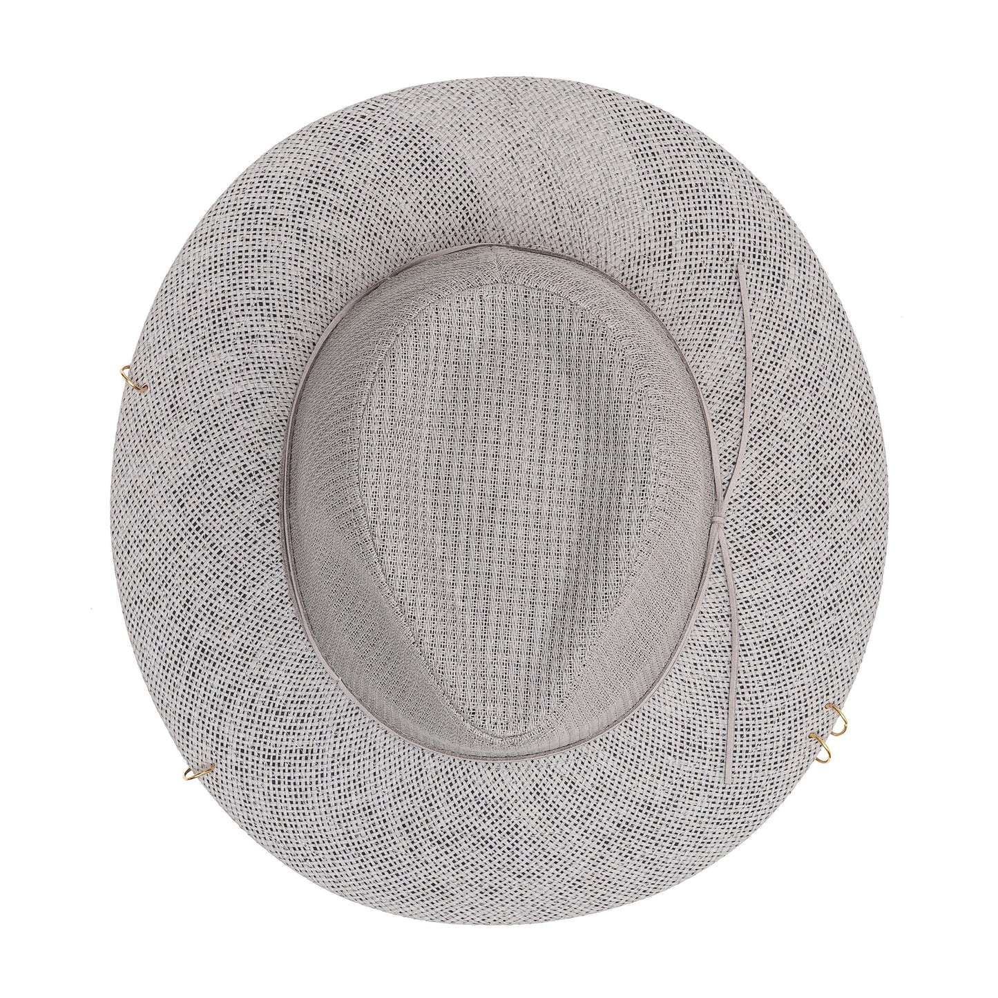 Antonella Double Chain Pierced Hat in Grey