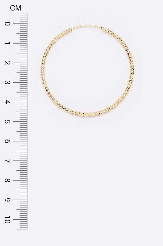 Eva Hoop Earrings - Undeniably LUXE