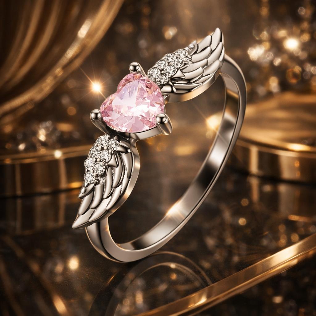 Sterling Silver Cubic Zirconia Oxidized Ring