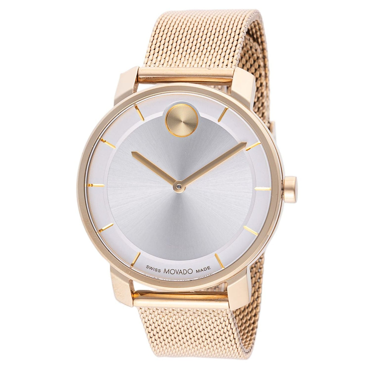 Movado Bold Gold-Tone Stainless Steel Watch