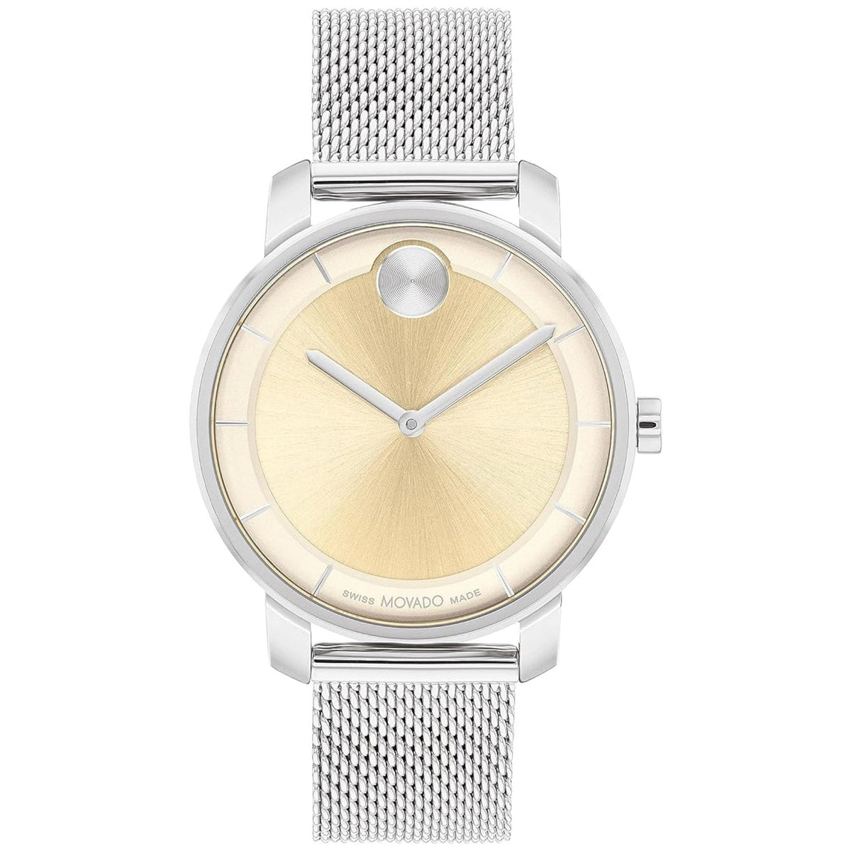 Movado Bold Access Gold-Tone Stainless Steel Watch