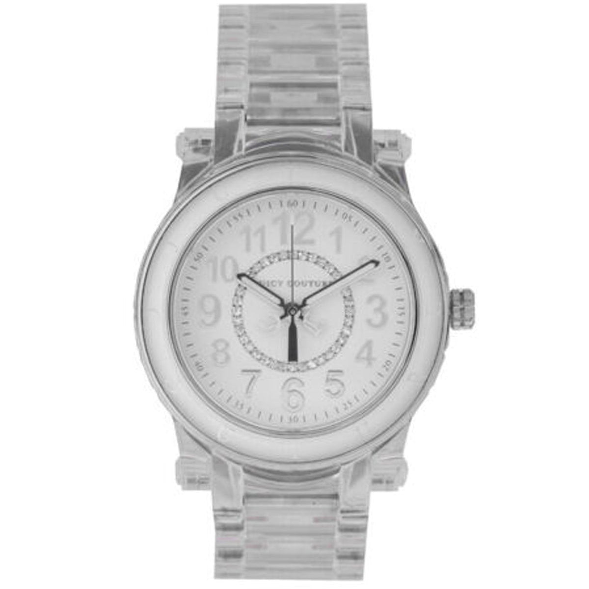 Juicy Couture HRH Clear Stainless Steel Watch