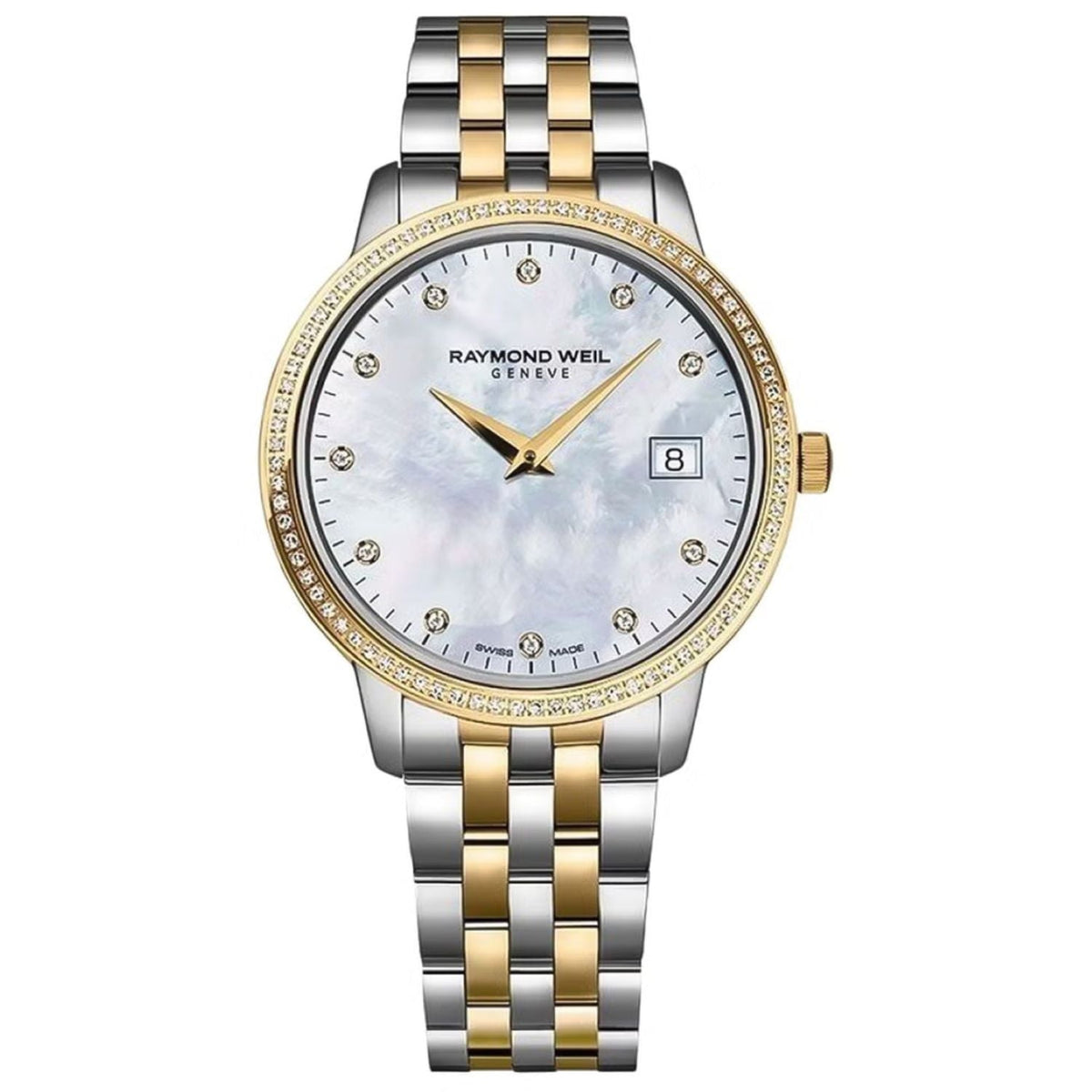 Raymond Weil Toccata 29mm Two-Tone Quartz Watch, White Dial