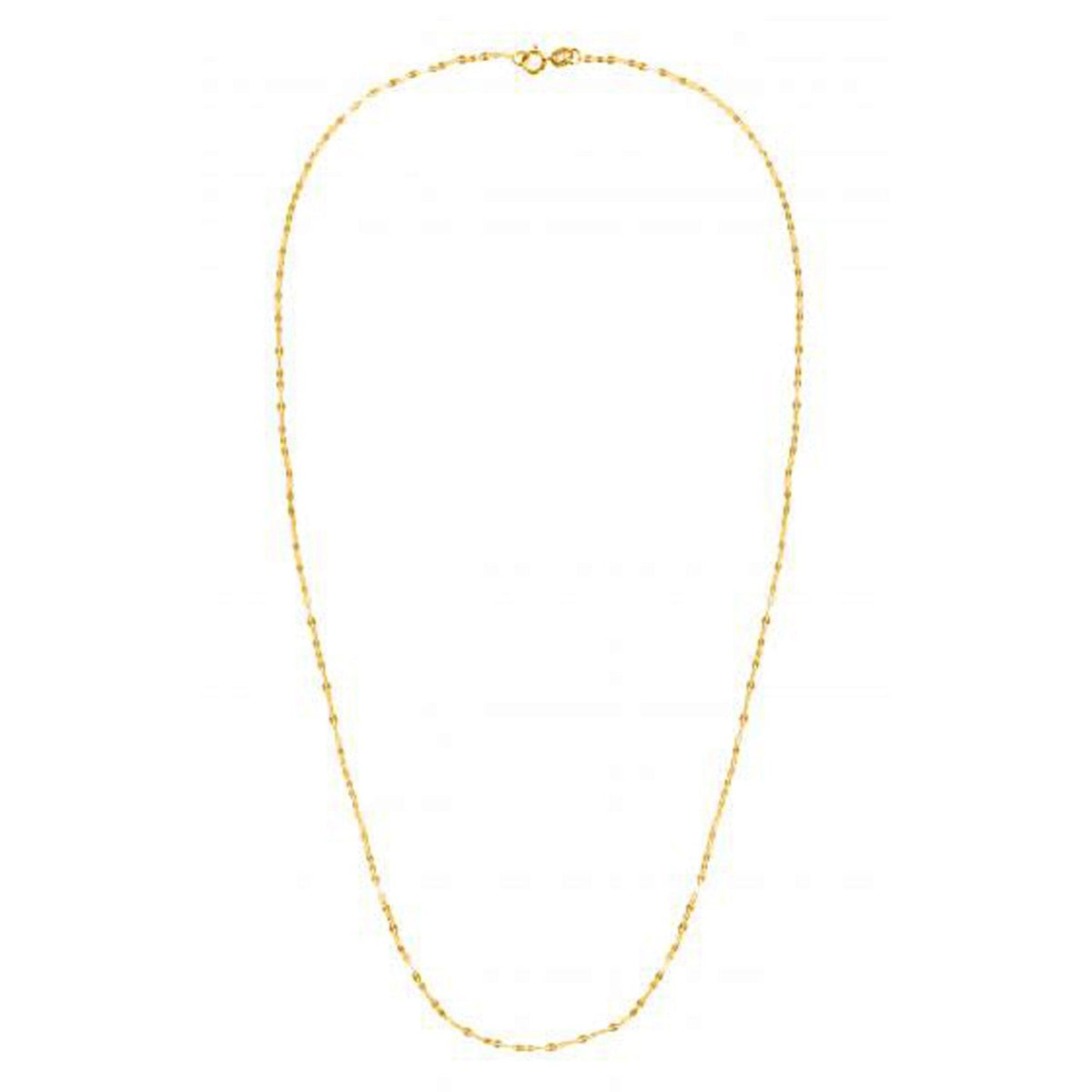 Yellow Gold Chain Necklace
