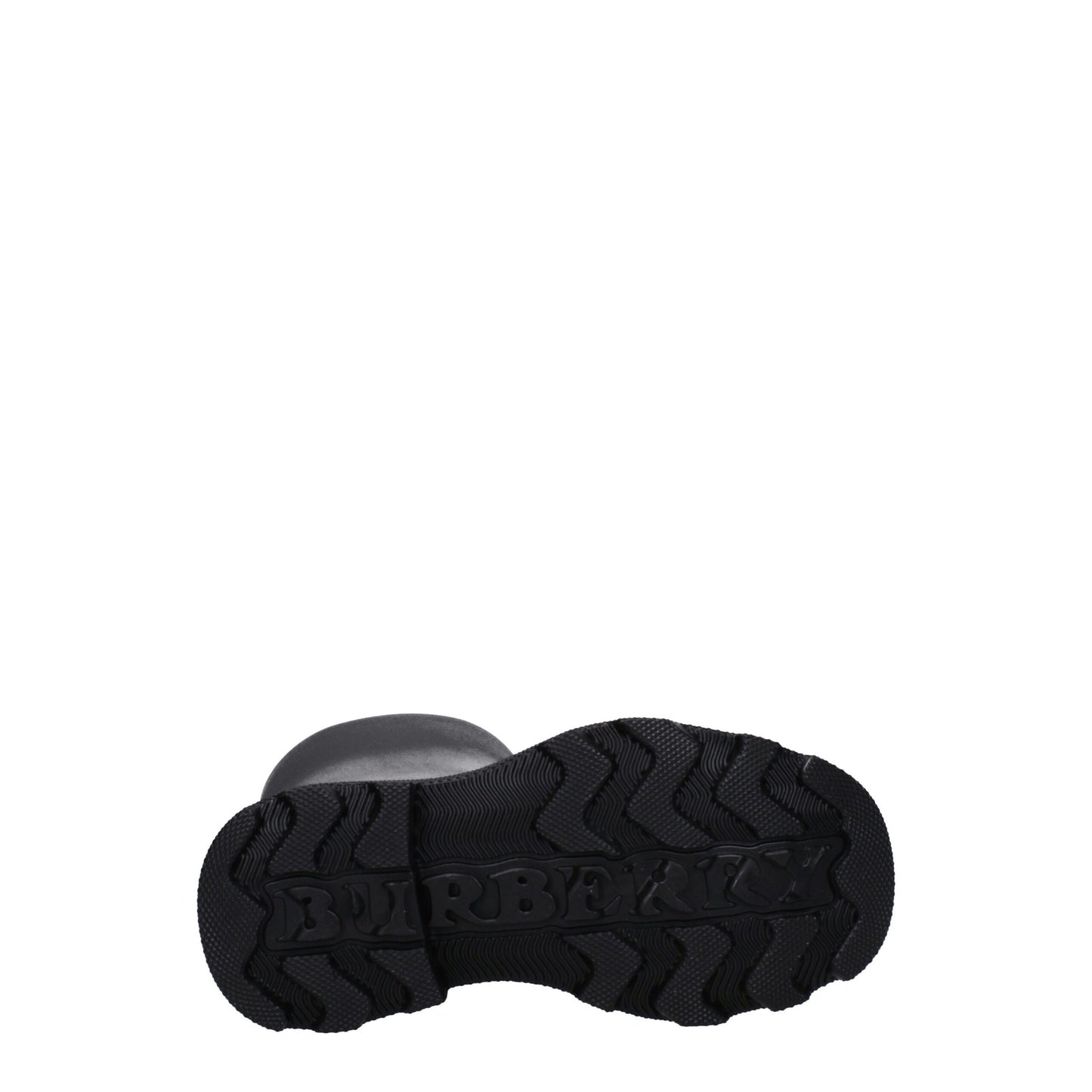 Burberry Marsh Black Rubber Mid-Calf Boots