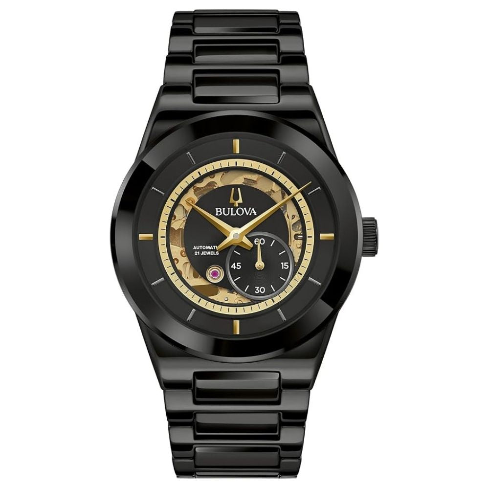 Bulova Millennia Black Ceramic Automatic Watch