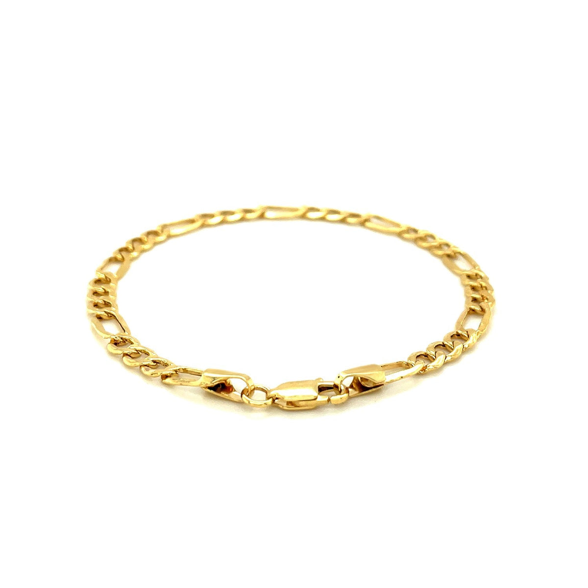 14K Yellow Gold Lite Figaro Bracelet