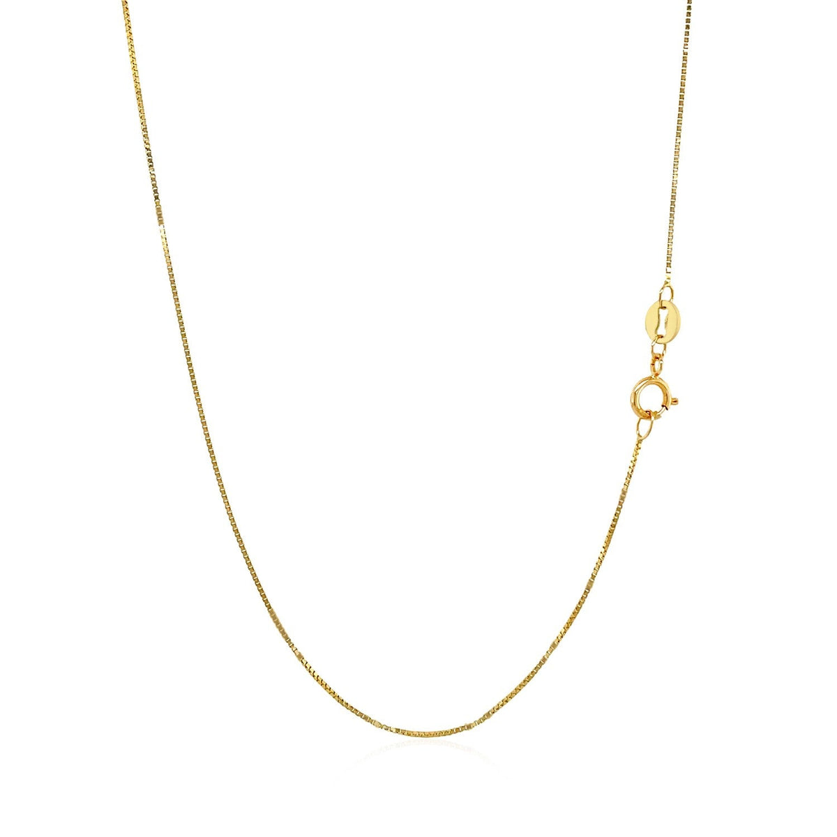 14K Yellow Gold Floating Heart Drop Pendant