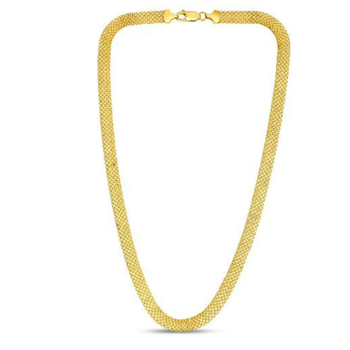 Yellow Gold Bismark Chain Necklace