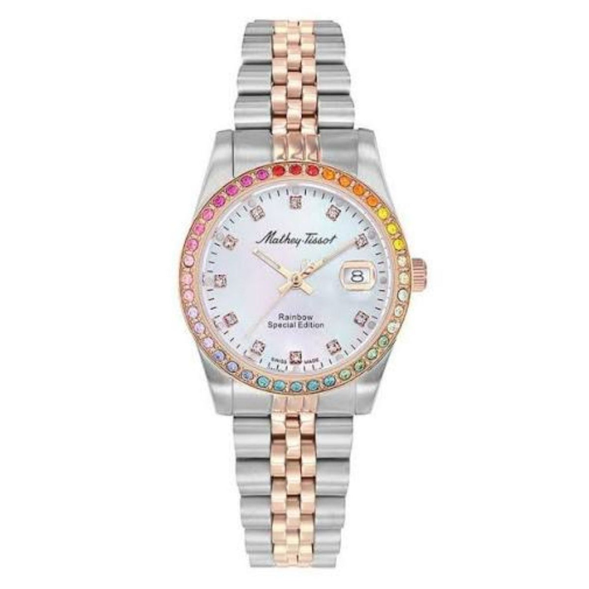 Tissot Rainbow Two-Tone Stainless Steel Bracelet Watch