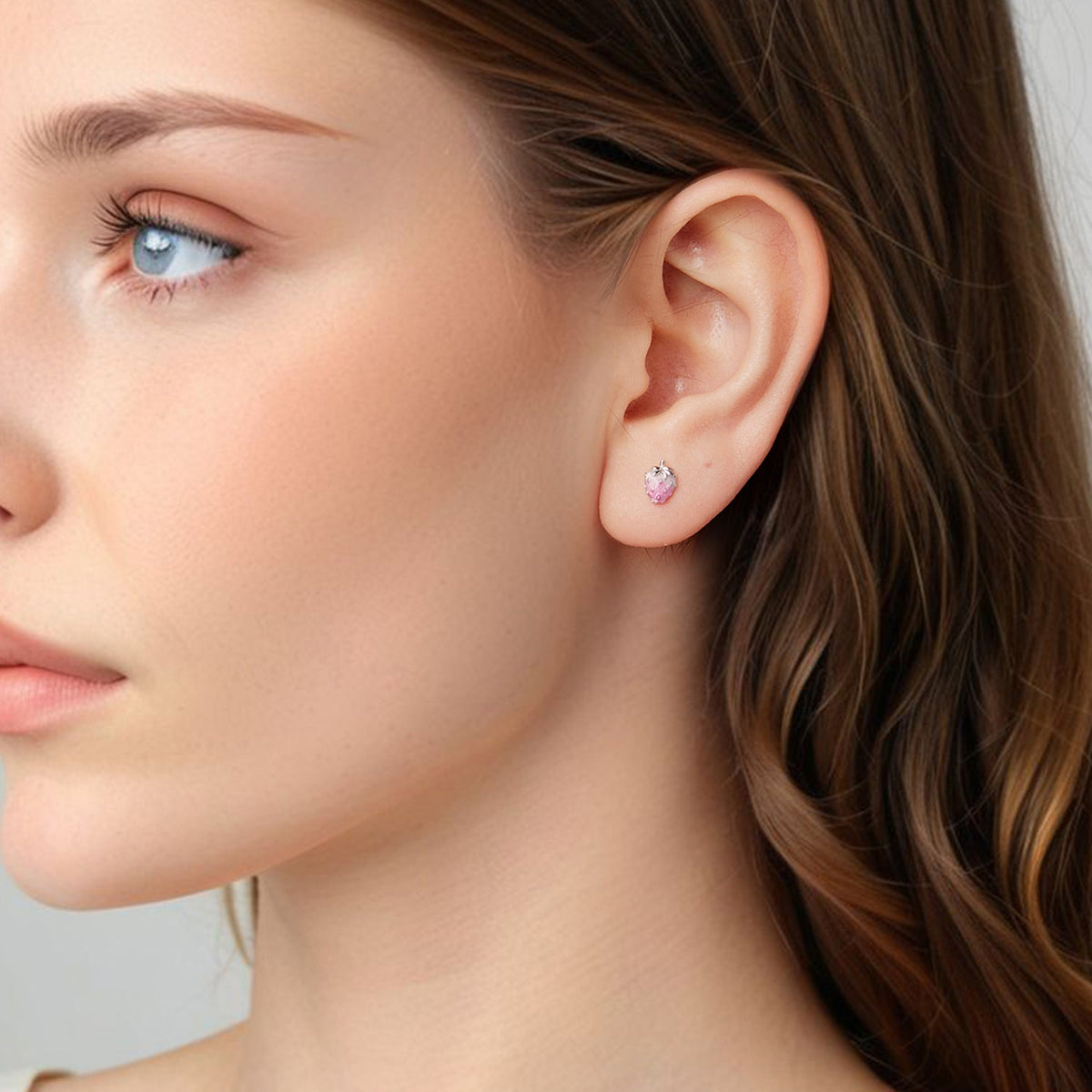 Sterling Silver Enamel Earrings