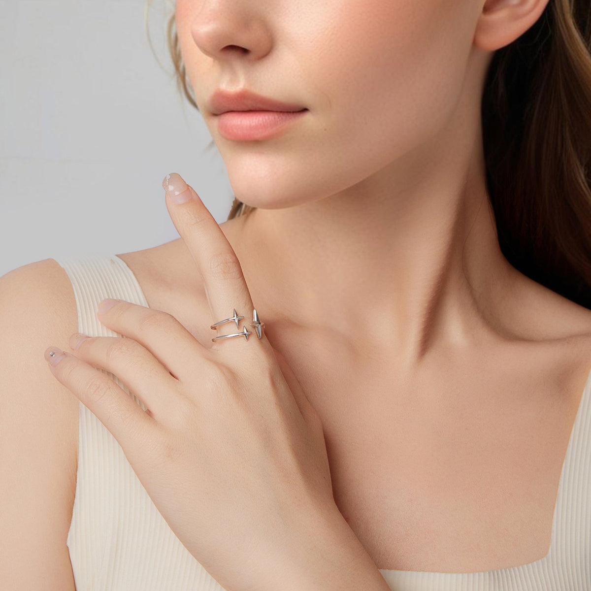 Sterling Silver Oxidized Ring