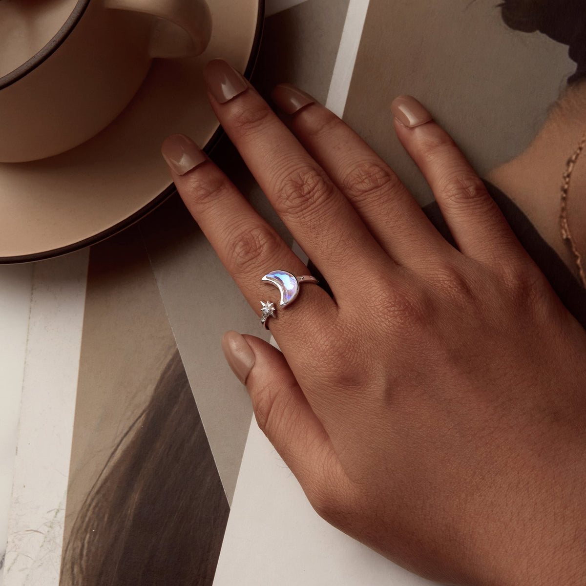 Sterling Silver Pavé CZ Ring