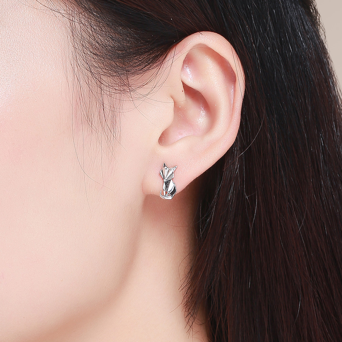 Sterling Silver Oxidized Earrings