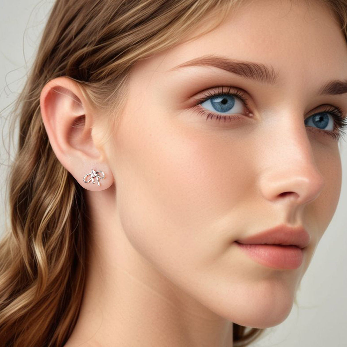 Sterling Silver Pavé Cubic Zirconia Earrings