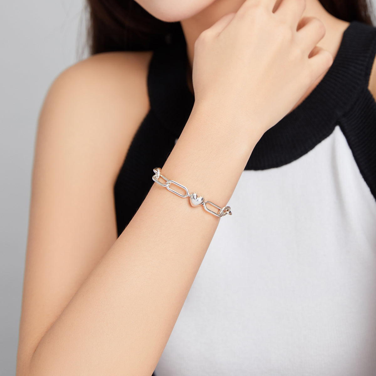 Sterling Silver Oxidized Bracelet