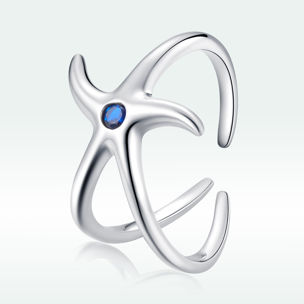 Sterling Silver Cubic Zirconia Pavé Ring