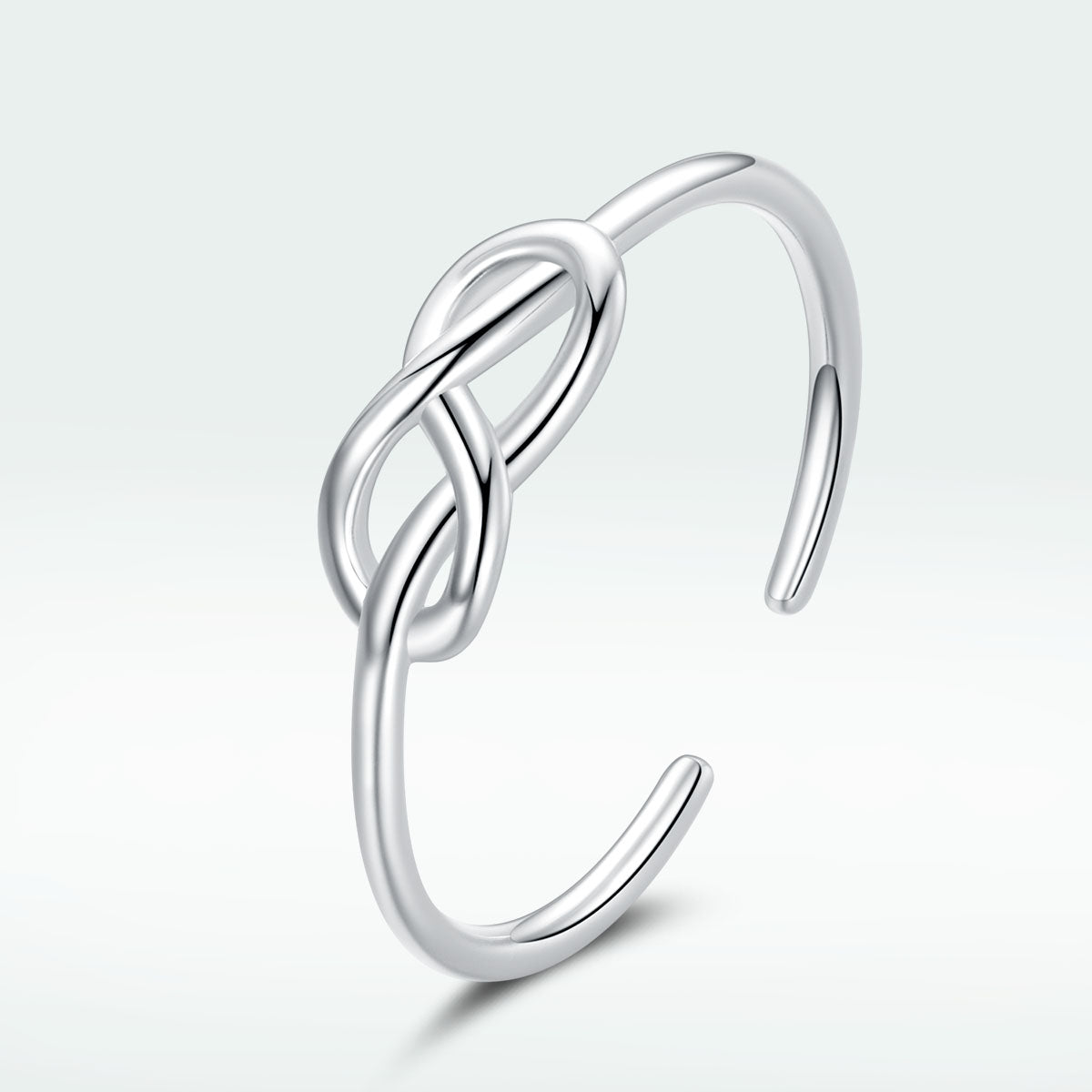 Sterling Silver Plated Platinum Slim Band Ring