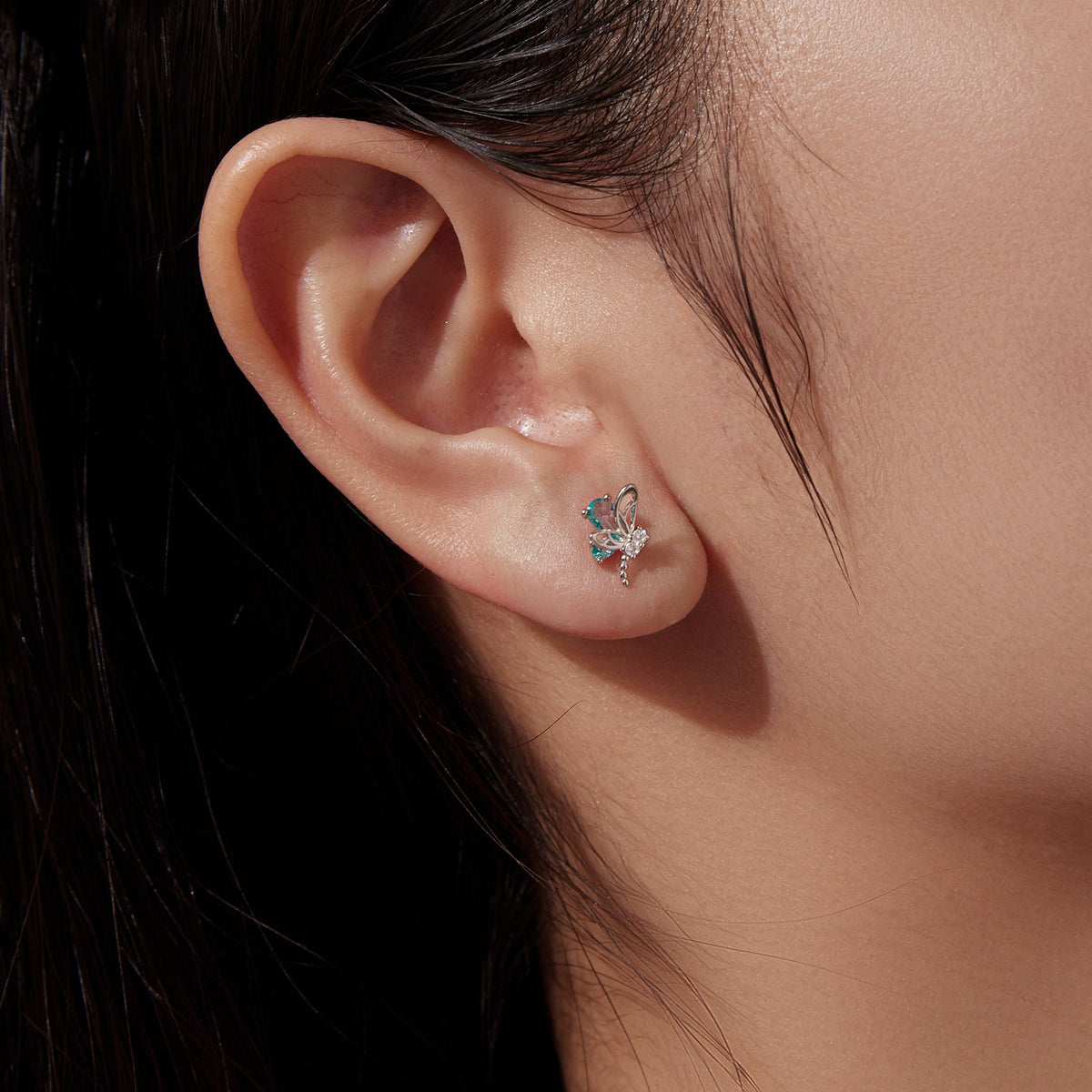 Sterling Silver Cubic Zirconia Earrings