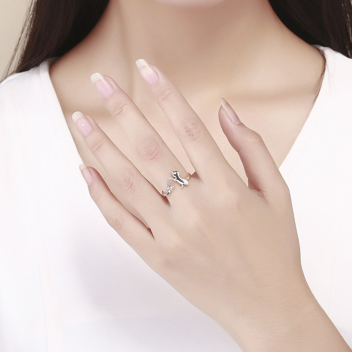 Sterling Silver Delicate Band Ring