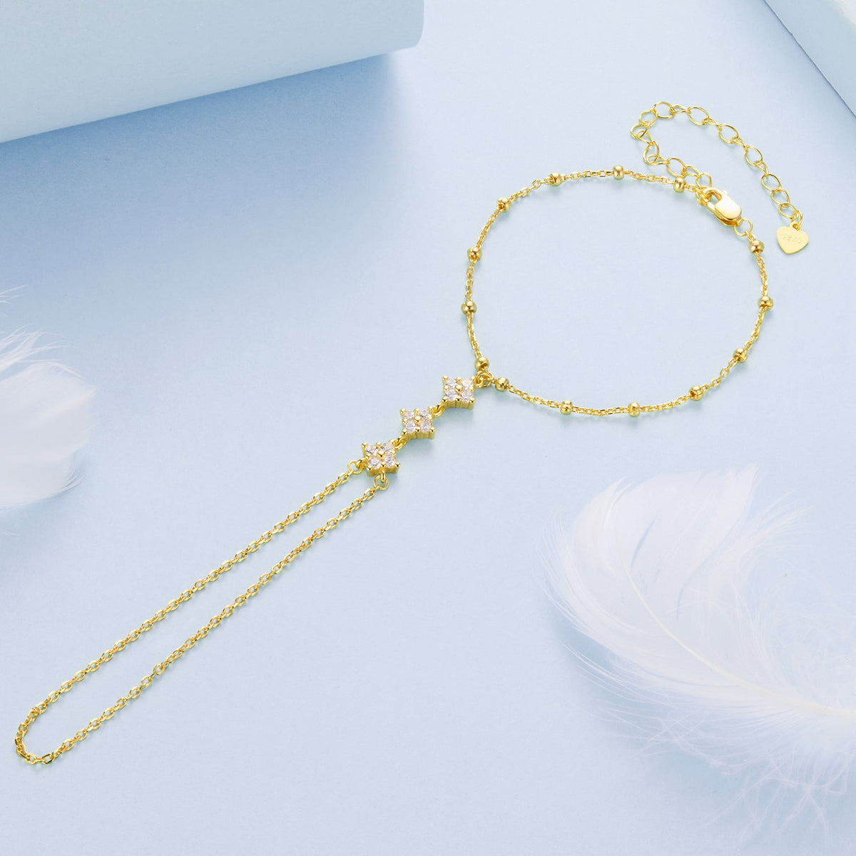 Sterling Silver Cubic Zirconia Pavé Bracelet