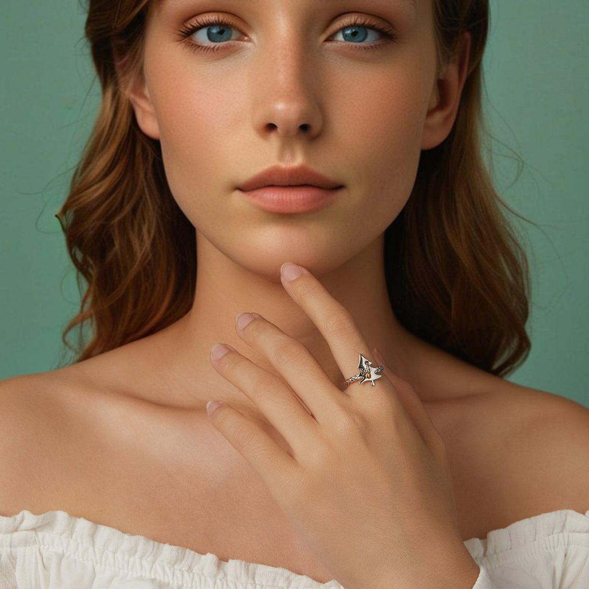 Gold Plated Sterling Silver Ring