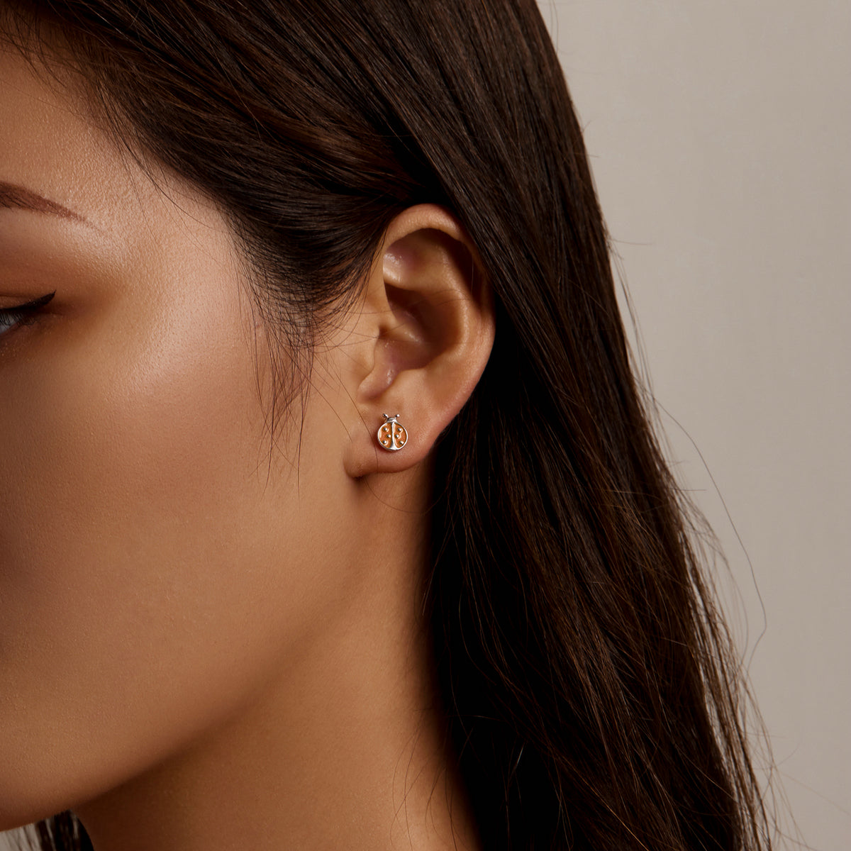 Sterling Silver Enamel Earrings