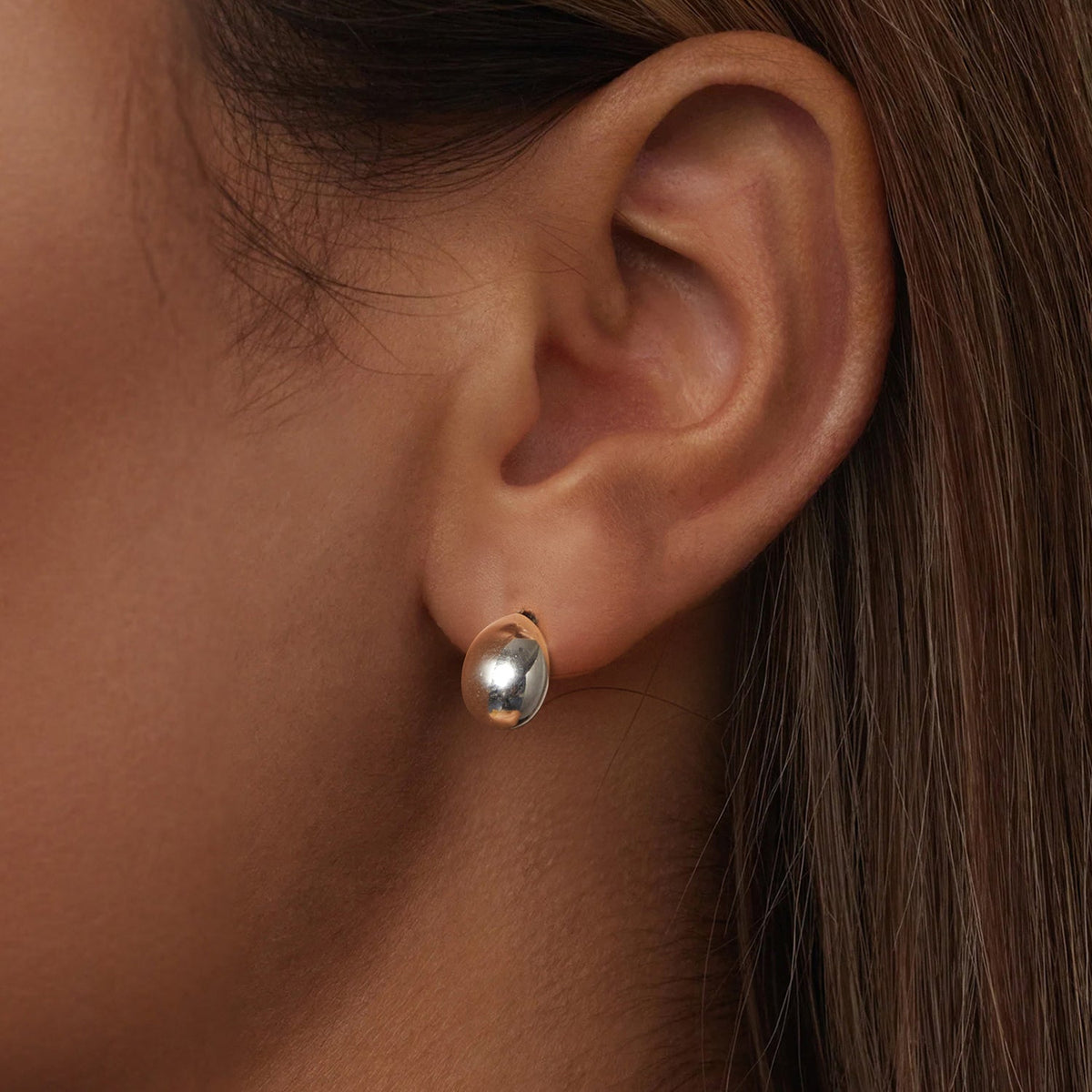Sterling Silver Oxidized Earrings